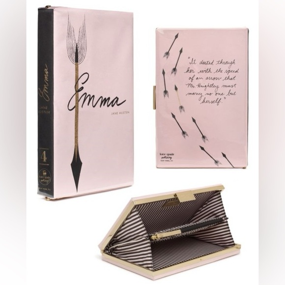 kate spade Publishing Emma (Jane Austen) Emanuelle Clutch - Book 4 - Picture 1 of 17